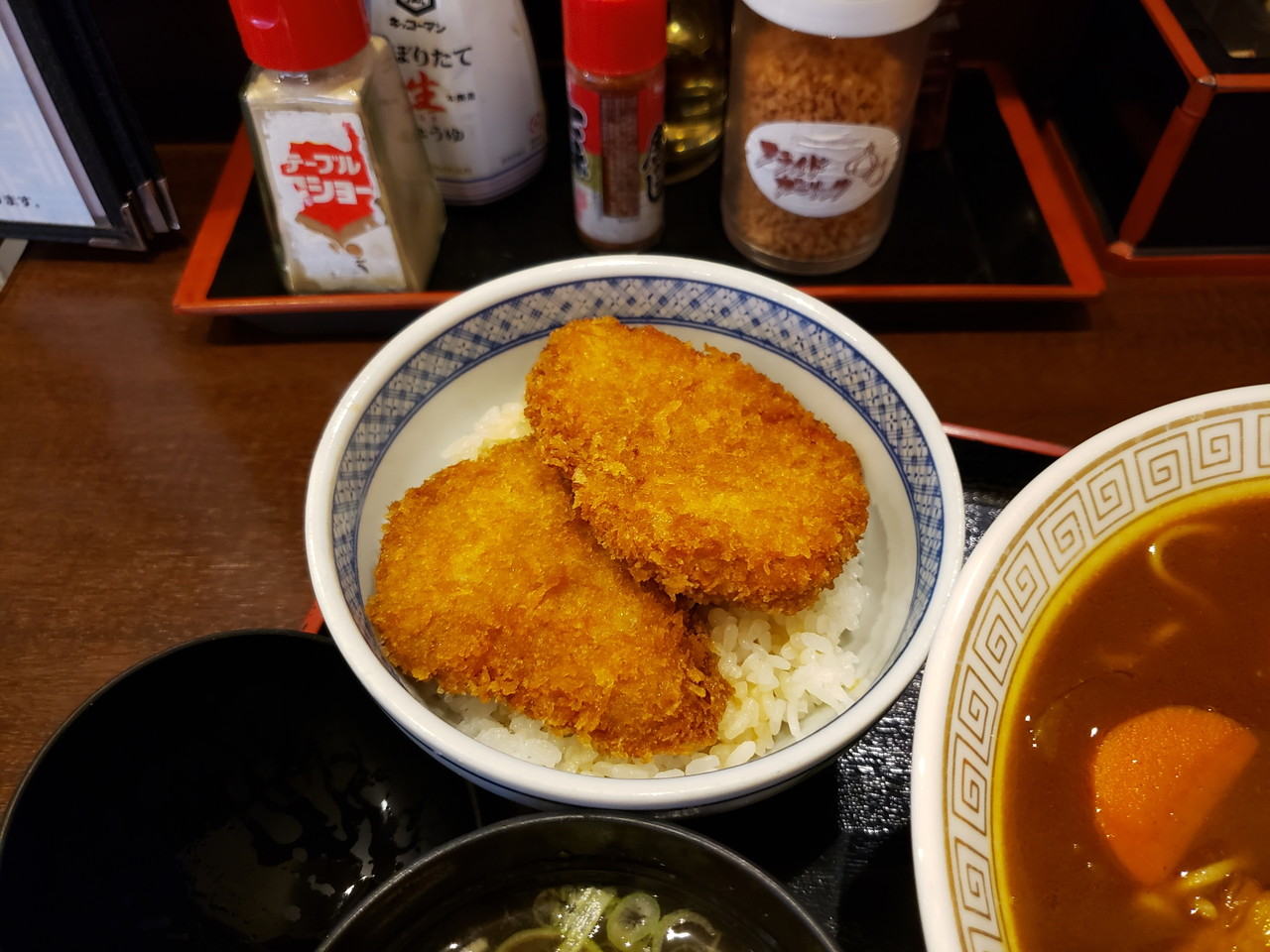 「大衆食堂 正広」タレかつ丼