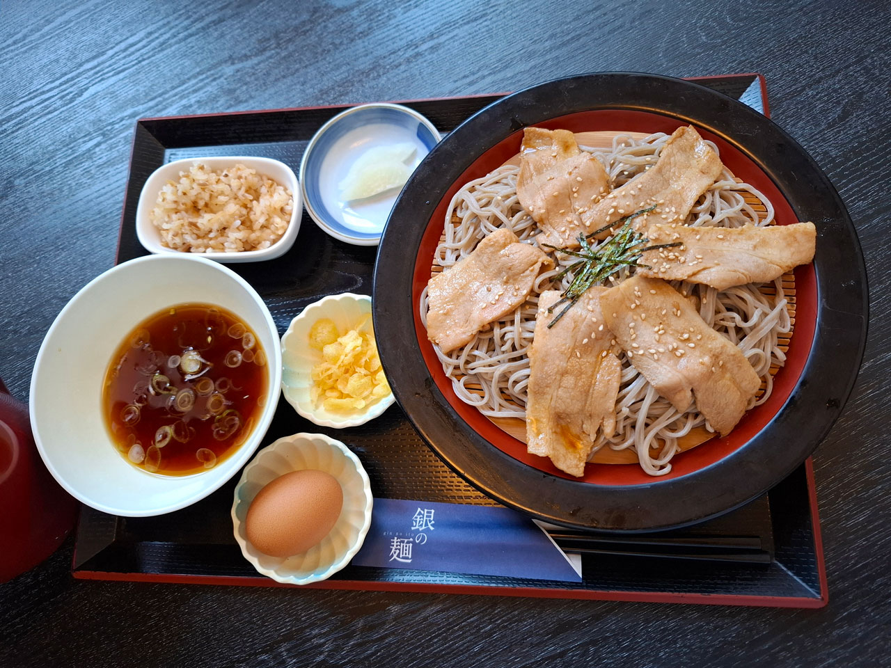 銀の麺 肉つけそば