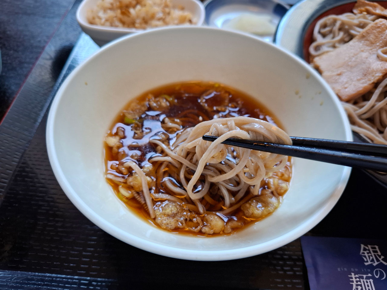 銀の麺 肉つけそば