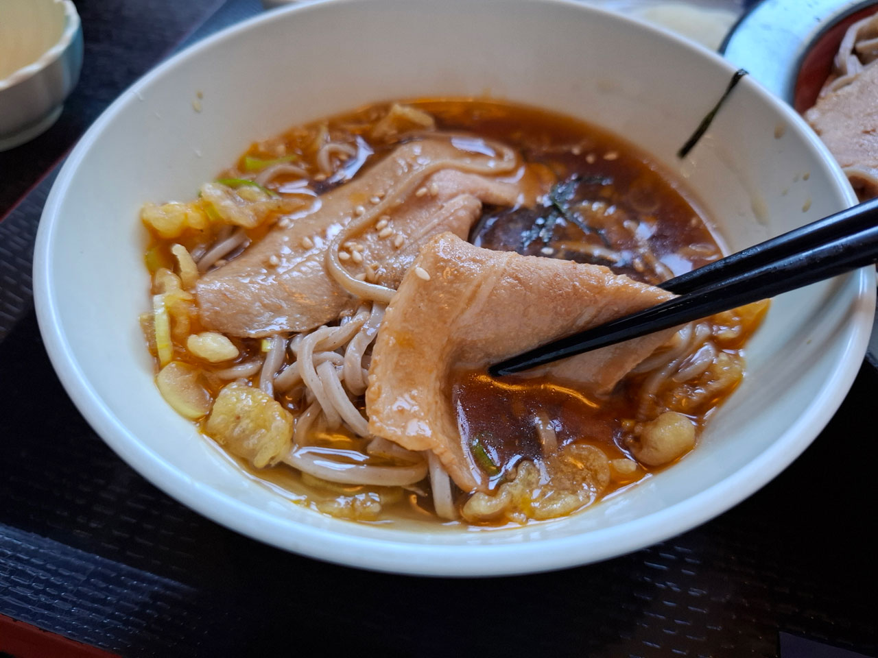 銀の麺 肉つけそば