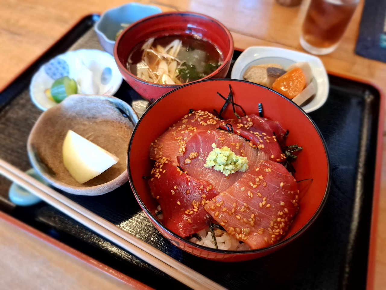 味生 鉄火丼定食