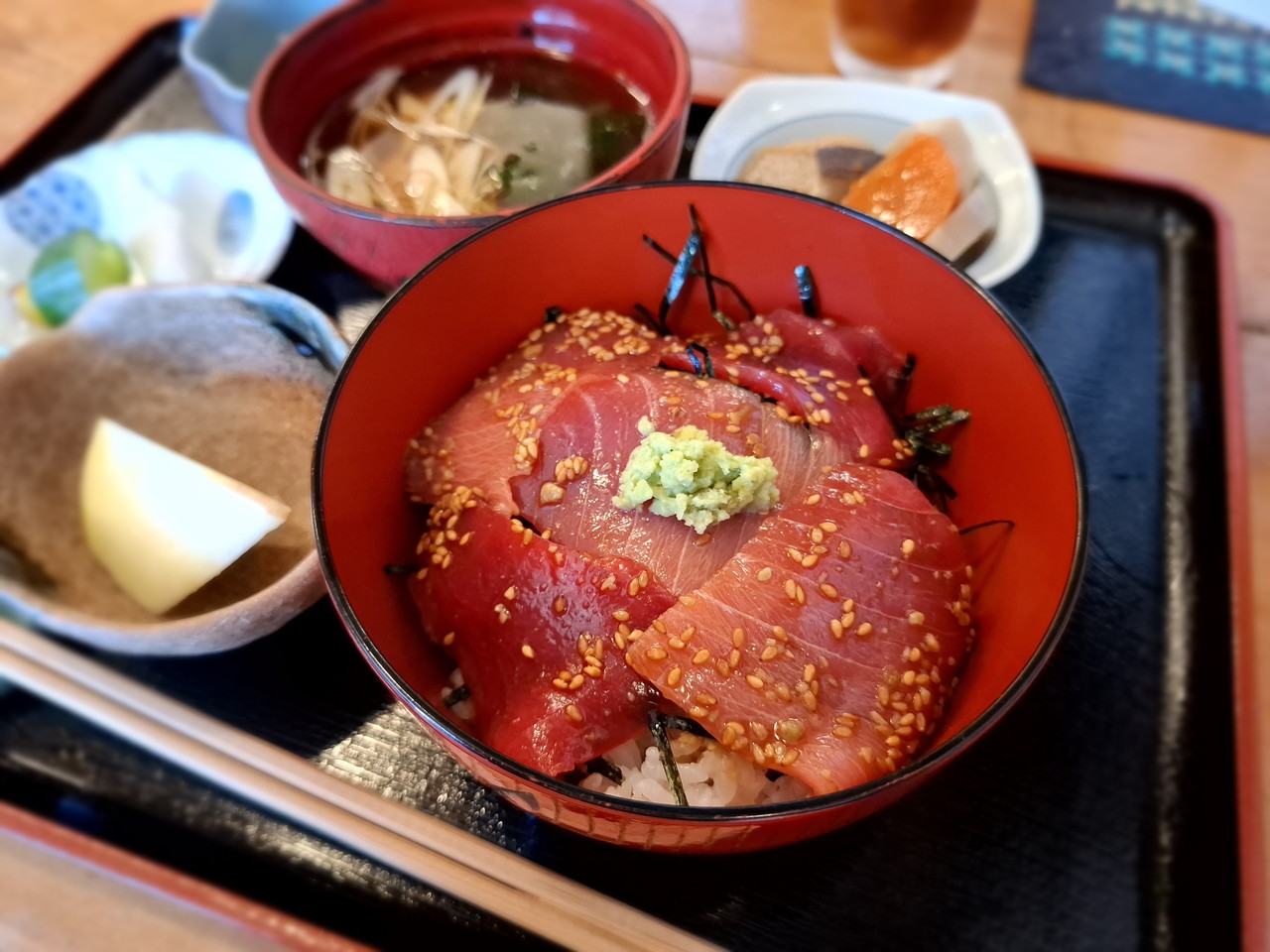 味生 鉄火丼定食