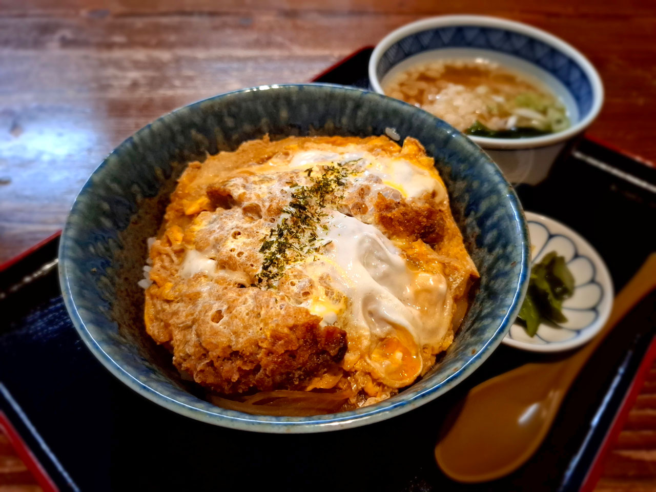 美可月 カツ丼とうどん