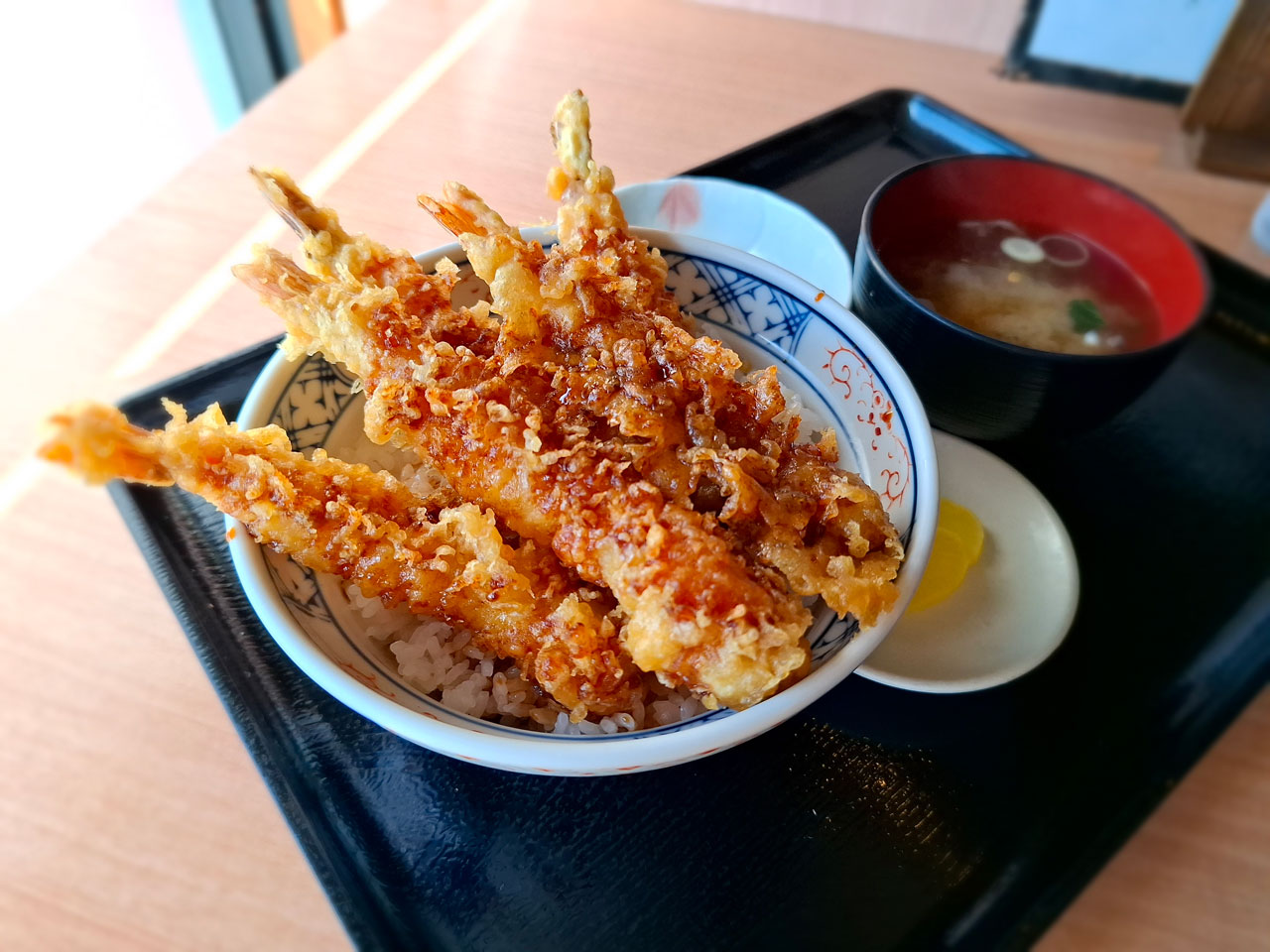 丼どん亭の海老えび天丼