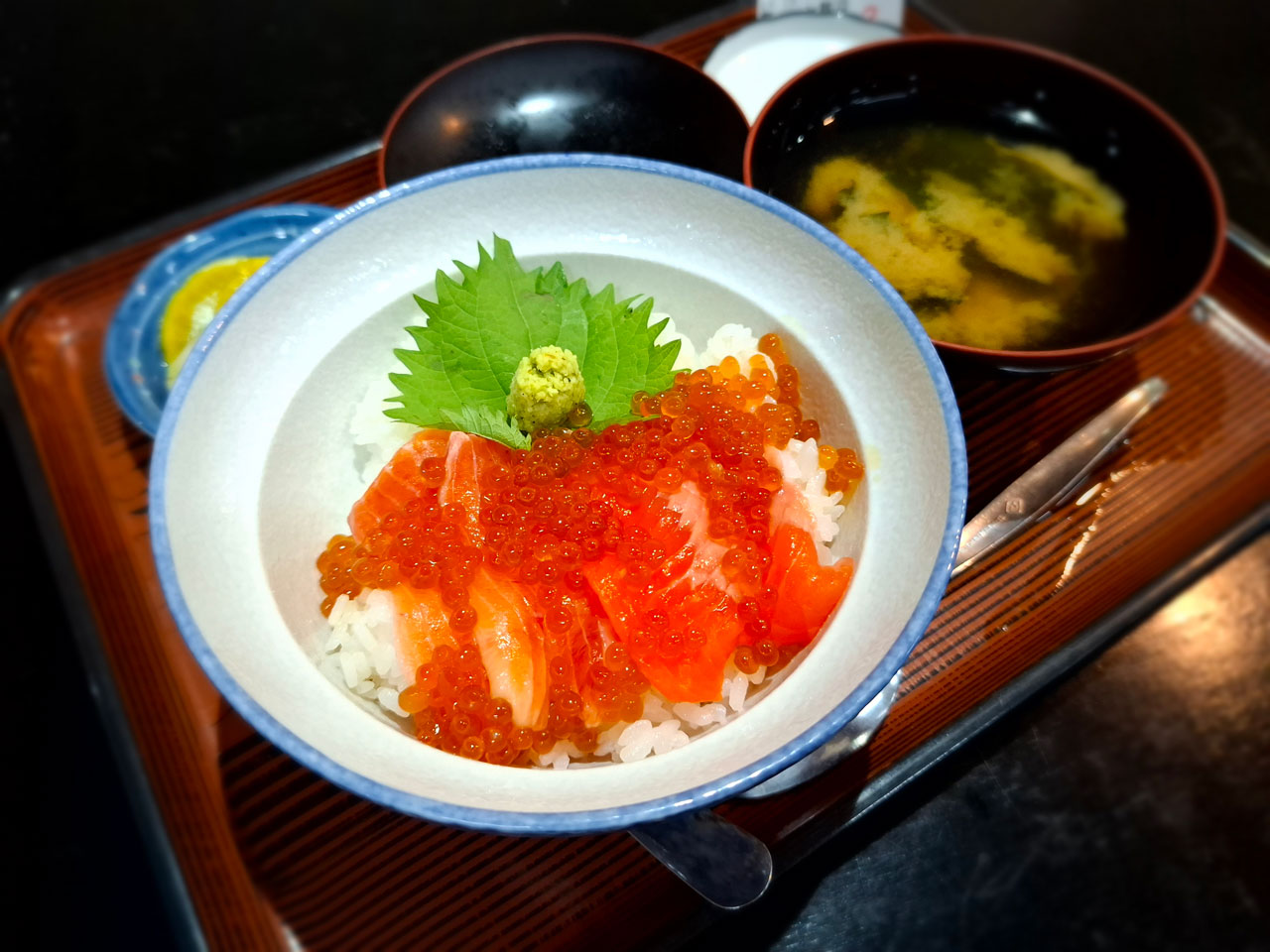 安田温泉やすらぎ 鮭いくら丼