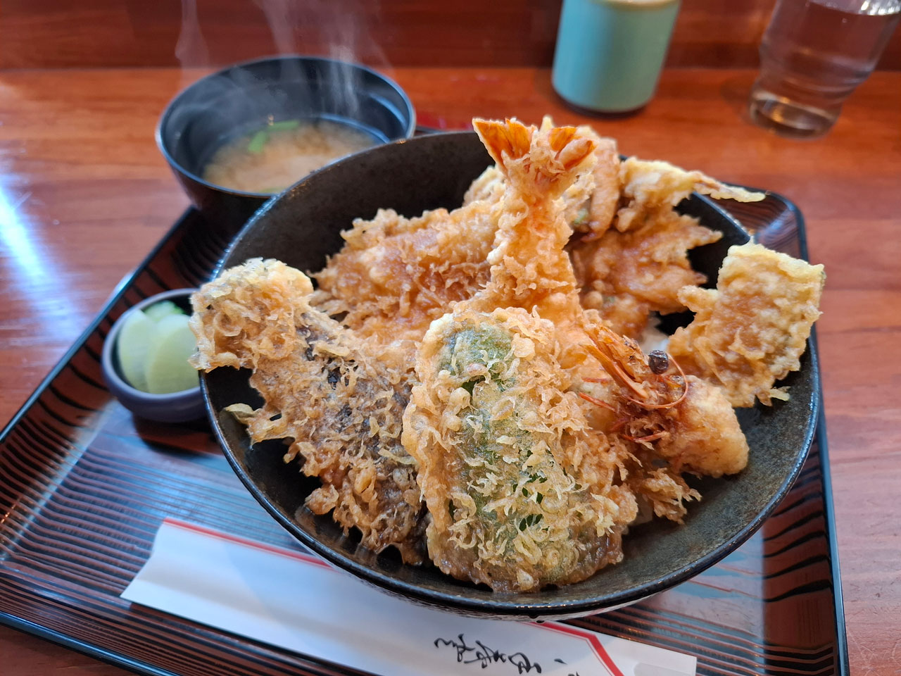 寄ってけ亭の上天丼