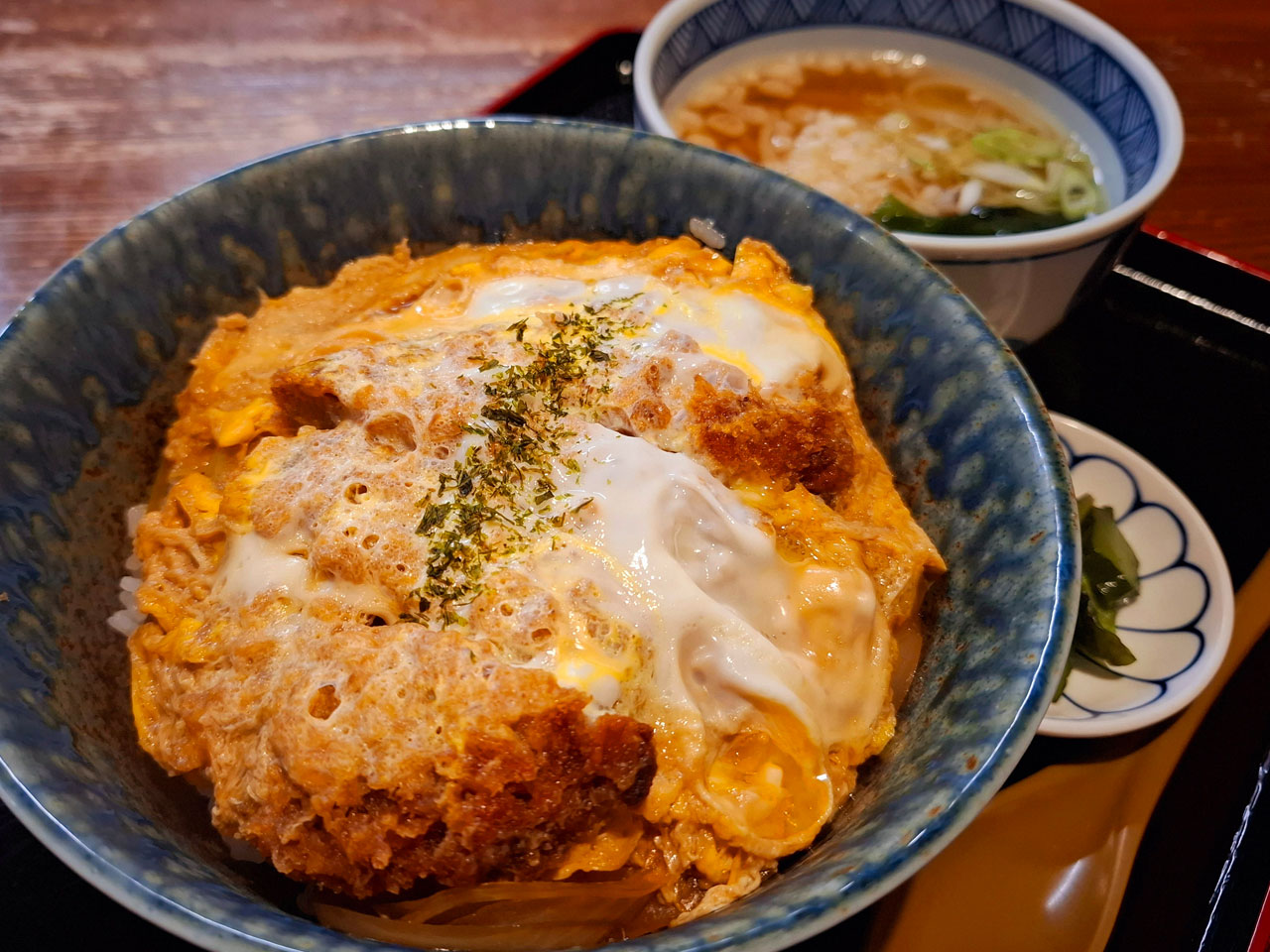 美可月 カツ丼とうどん