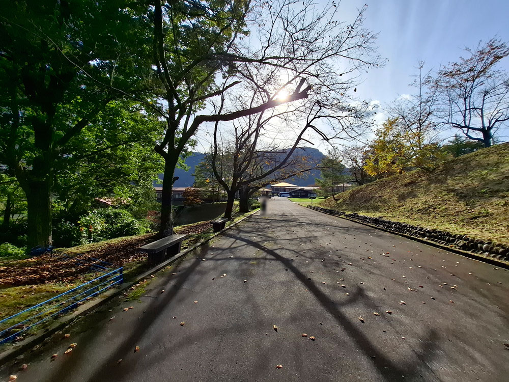 ホテル角神 遊歩道