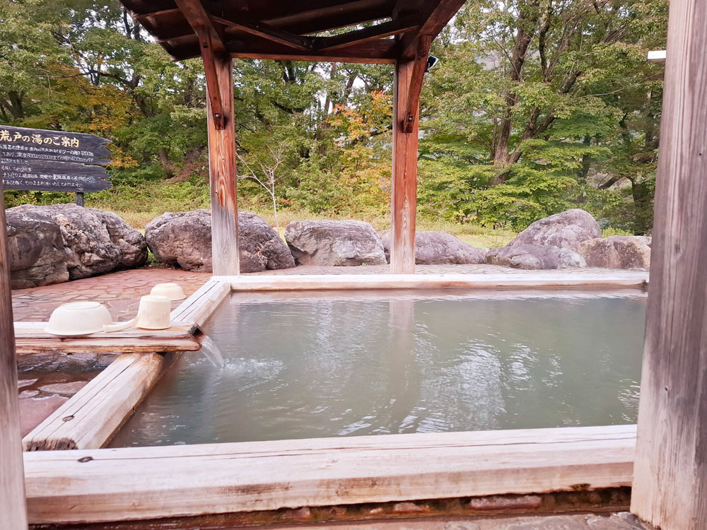 荒戸の湯からの眺め