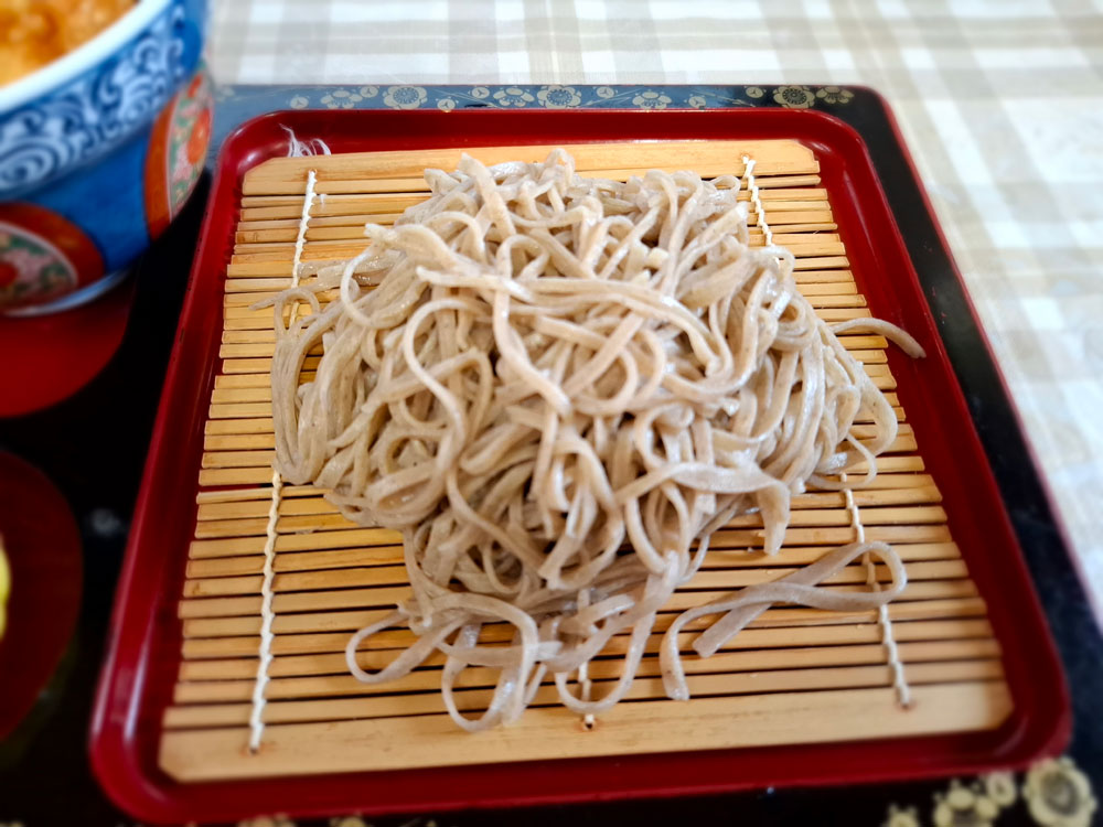 蕎麦ランチのそば