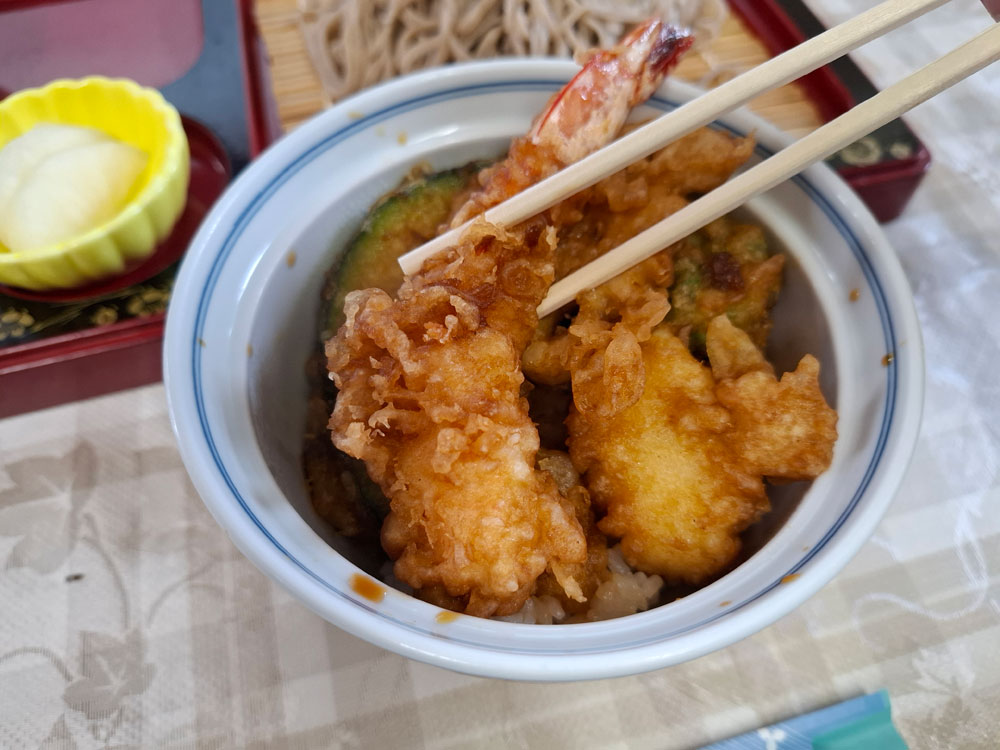 天丼の海老