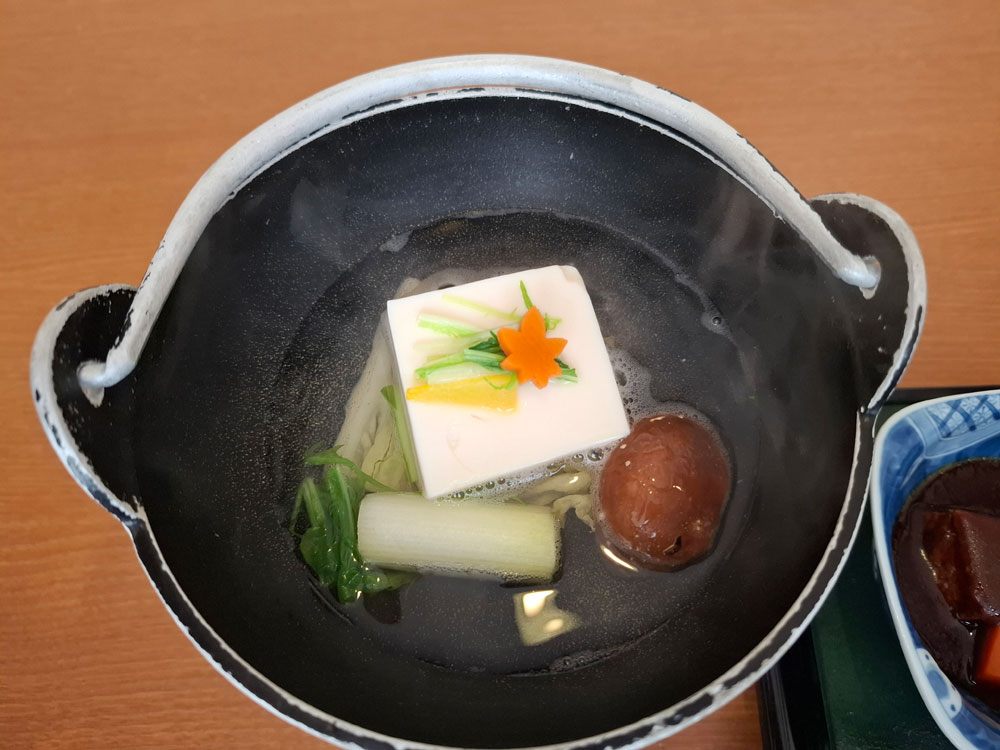 朝食 豆腐