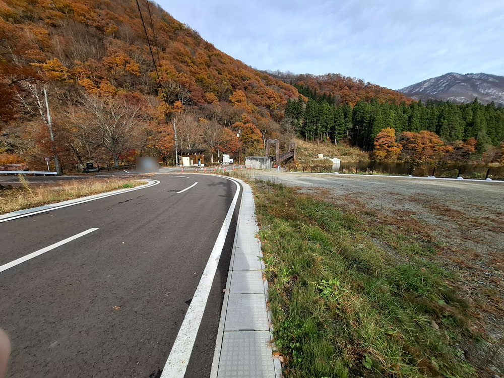 大源太湖 二つ目の駐車場