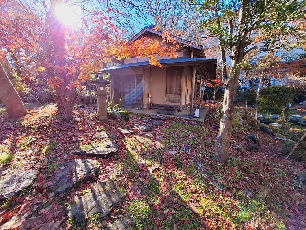 富士屋 庭園の建物